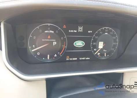 2016 Land Rover Range Rover Sport 5.0L V8 Supercharged/5.0L V8 Supercharged Dynamic z USA, uszkodzony, nr VIN SALWR2EF9GA597221